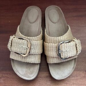 Madden Girl Becca Woven Slide - 7M